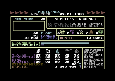 Yuppi's Revenge screenshot 4 for Commodore 64